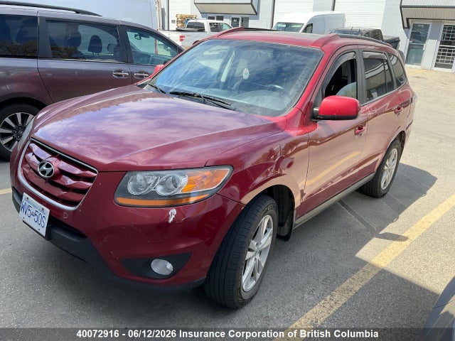 40072916 :رقم المزاد ، 5XYZGDAG0BG044356 vin ، 2011 Hyundai Santa Fe Gls مزاد بيع
