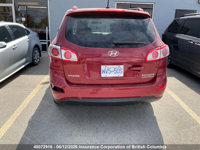 40072916 :رقم المزاد ، 5XYZGDAG0BG044356 vin ، 2011 Hyundai Santa Fe Gls مزاد بيع