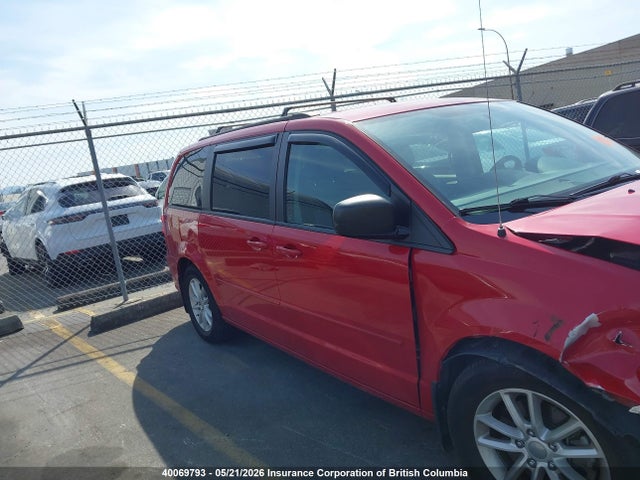 40069793 :رقم المزاد ، 2C4RDGBG3ER288852 vin ، 2014 Dodge Grand Caravan Se مزاد بيع