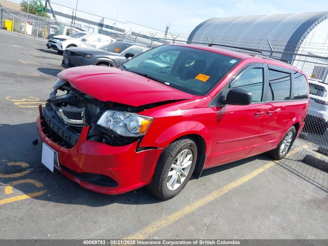 40069793 :رقم المزاد ، 2C4RDGBG3ER288852 vin ، 2014 Dodge Grand Caravan Se مزاد بيع