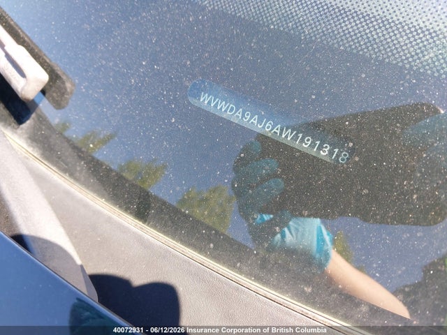 Aukcja sprzedaży 2010 Volkswagen Golf, vin: WVWDA9AJ6AW191318, numer aukcji: 40072931