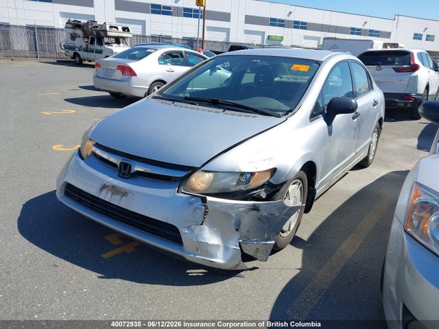 2008 Honda Civic მანქანა იყიდება აუქციონზე, vin: 2HGFA16448H118732, აუქციონის ნომერი: 40072935