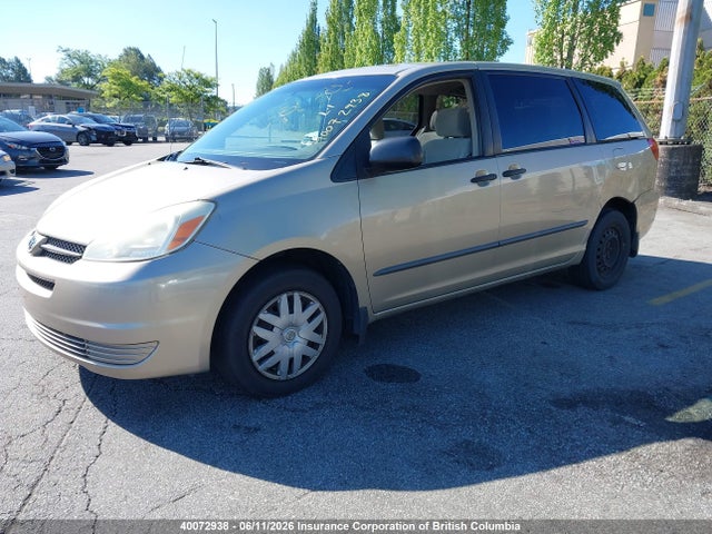 2004 Toyota Sienna Ce მანქანა იყიდება აუქციონზე, vin: 5TDZA29C04S016246, აუქციონის ნომერი: 40072938