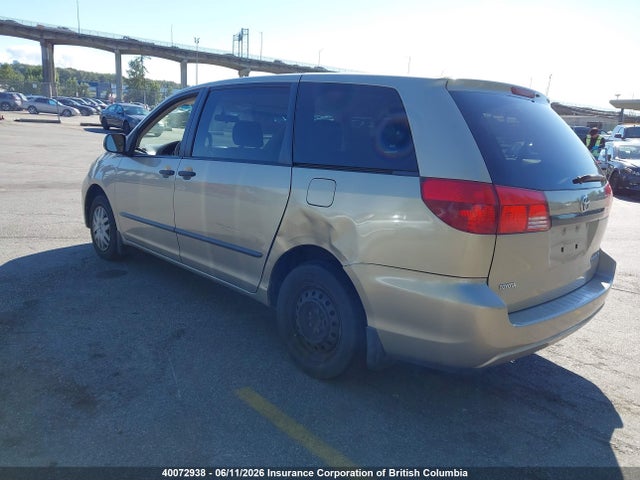 2004 Toyota Sienna Ce მანქანა იყიდება აუქციონზე, vin: 5TDZA29C04S016246, აუქციონის ნომერი: 40072938