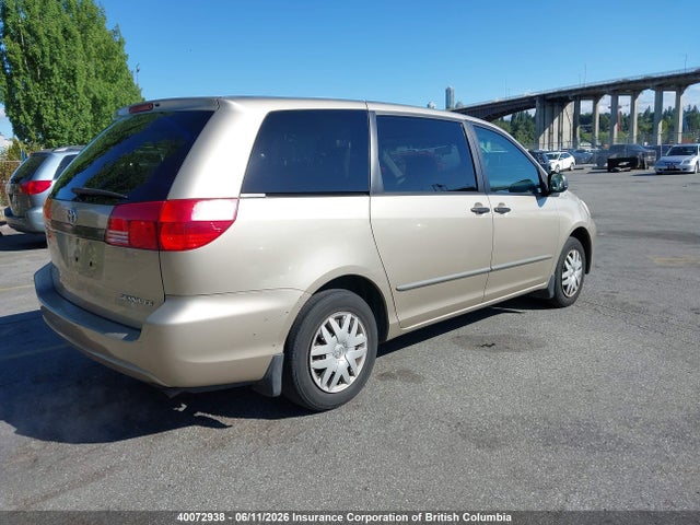 2004 Toyota Sienna Ce მანქანა იყიდება აუქციონზე, vin: 5TDZA29C04S016246, აუქციონის ნომერი: 40072938