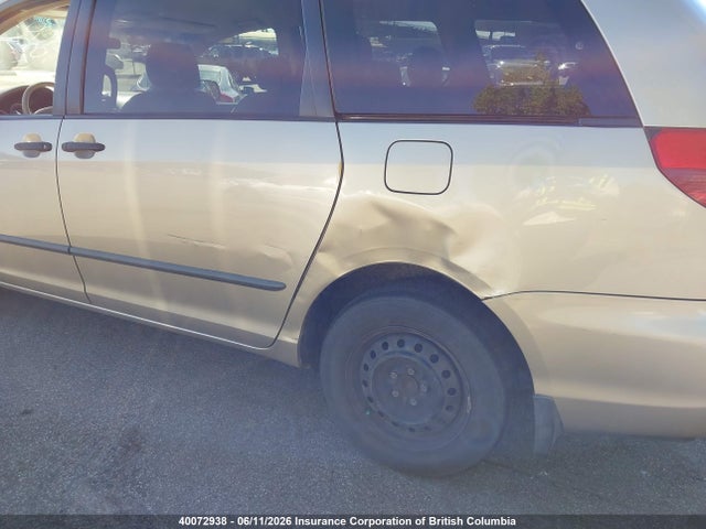 2004 Toyota Sienna Ce მანქანა იყიდება აუქციონზე, vin: 5TDZA29C04S016246, აუქციონის ნომერი: 40072938