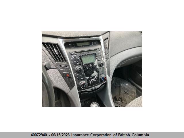 2011 Hyundai Sonata Gls მანქანა იყიდება აუქციონზე, vin: 5NPEB4AC6BH032201, აუქციონის ნომერი: 40072940
