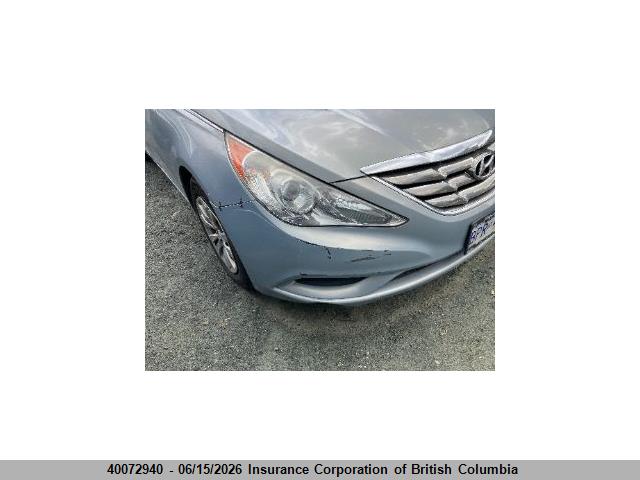 2011 Hyundai Sonata Gls მანქანა იყიდება აუქციონზე, vin: 5NPEB4AC6BH032201, აუქციონის ნომერი: 40072940