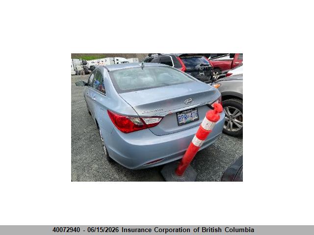 2011 Hyundai Sonata Gls მანქანა იყიდება აუქციონზე, vin: 5NPEB4AC6BH032201, აუქციონის ნომერი: 40072940