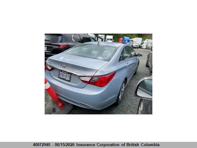 2011 Hyundai Sonata Gls მანქანა იყიდება აუქციონზე, vin: 5NPEB4AC6BH032201, აუქციონის ნომერი: 40072940