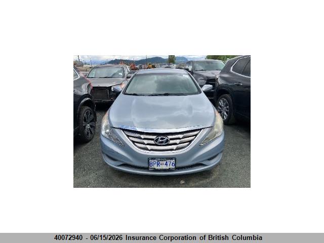 2011 Hyundai Sonata Gls მანქანა იყიდება აუქციონზე, vin: 5NPEB4AC6BH032201, აუქციონის ნომერი: 40072940