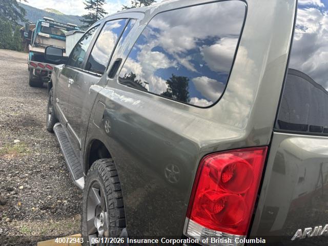 Продаж на аукціоні авто 2005 Nissan Armada Se, vin: 5N1AA08B65N710310, номер лоту: 40072943