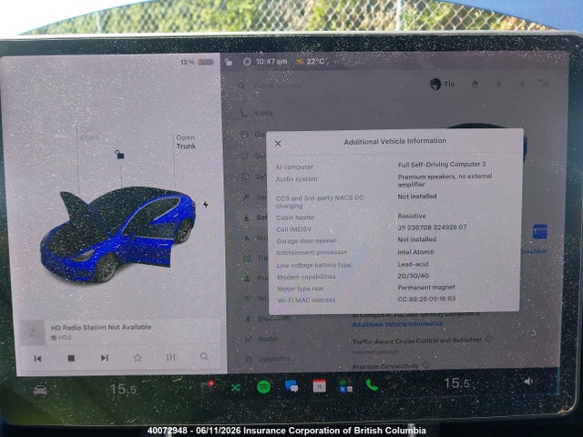 Продаж на аукціоні авто 2019 Tesla Model 3, vin: 5YJ3E1EA6KF426611, номер лоту: 40072948