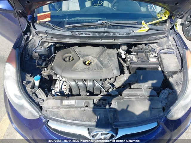 2013 Hyundai Elantra Gl მანქანა იყიდება აუქციონზე, vin: 5NPDH4AE9DH299184, აუქციონის ნომერი: 40072958