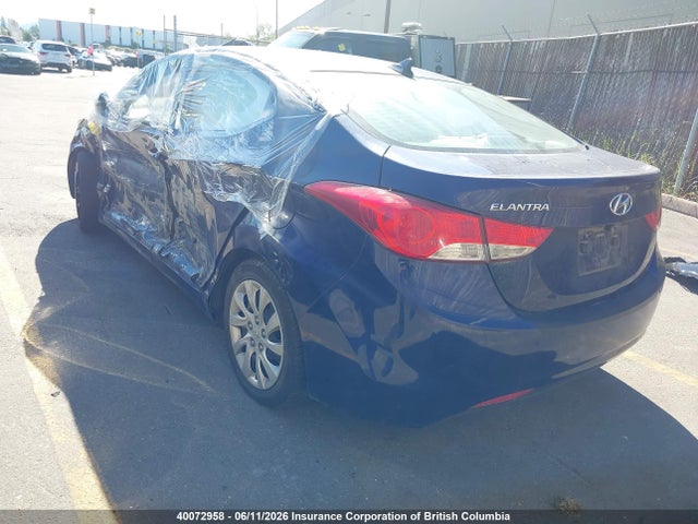 2013 Hyundai Elantra Gl მანქანა იყიდება აუქციონზე, vin: 5NPDH4AE9DH299184, აუქციონის ნომერი: 40072958