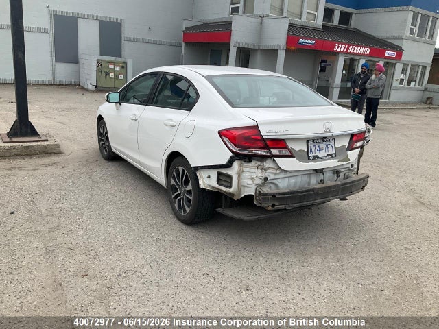 Honda Civic 2015 2HGFB2F54FH023208 Image 3