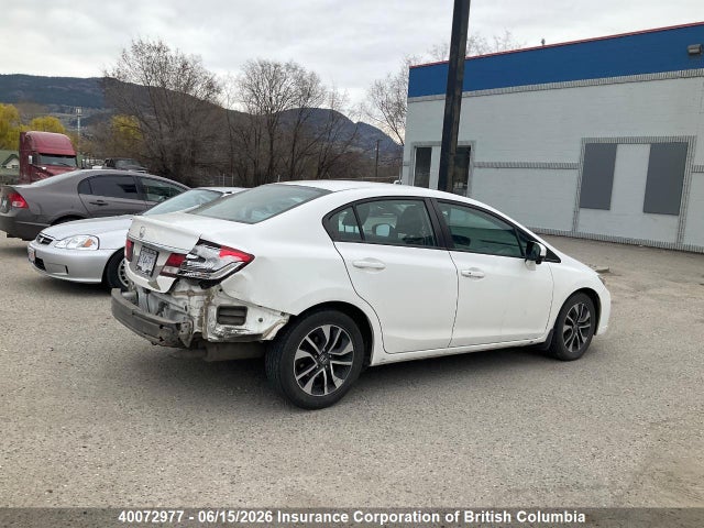 Honda Civic 2015 2HGFB2F54FH023208 Image 4
