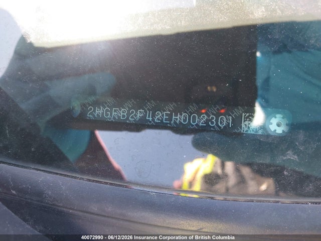 2HGFB2F42EH002301 Honda Civic