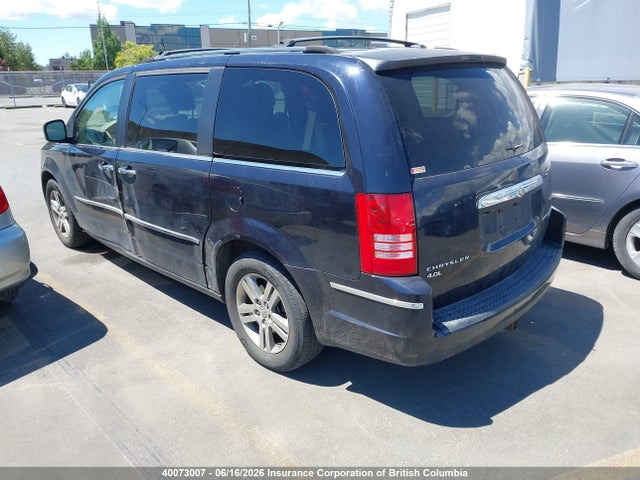 2010 Chrysler Town & Country Limited მანქანა იყიდება აუქციონზე, vin: 2A4RR6DX3AR199263, აუქციონის ნომერი: 40073007