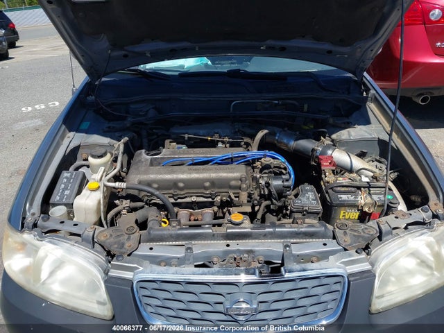 2001 Nissan Sentra Se მანქანა იყიდება აუქციონზე, vin: 3N1BB51D11L128658, აუქციონის ნომერი: 40066377