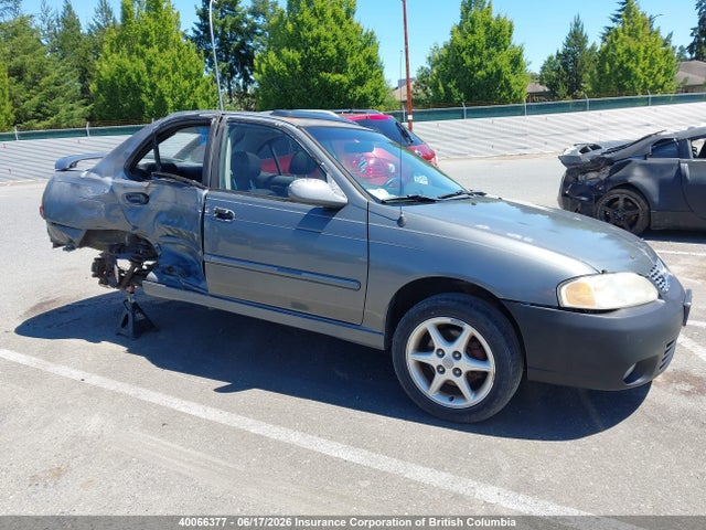 2001 Nissan Sentra Se მანქანა იყიდება აუქციონზე, vin: 3N1BB51D11L128658, აუქციონის ნომერი: 40066377