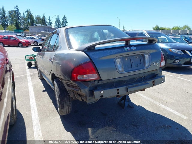 2001 Nissan Sentra Se მანქანა იყიდება აუქციონზე, vin: 3N1BB51D11L128658, აუქციონის ნომერი: 40066377