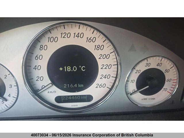 40073034 :رقم المزاد ، WDBUF82J54X159063 vin ، 2004 Mercedes-benz E 320 4matic مزاد بيع
