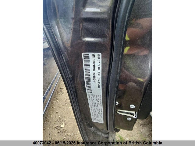 Aukcja sprzedaży 2022 Jeep Cherokee Latitude Lux, vin: 1C4PJMMX1ND554349, numer aukcji: 40073042