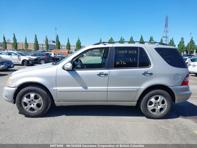 2002 Mercedes-benz Ml 500 მანქანა იყიდება აუქციონზე, vin: 4JGAB75E12A297901, აუქციონის ნომერი: 40073058