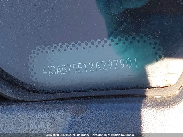 2002 Mercedes-benz Ml 500 მანქანა იყიდება აუქციონზე, vin: 4JGAB75E12A297901, აუქციონის ნომერი: 40073058