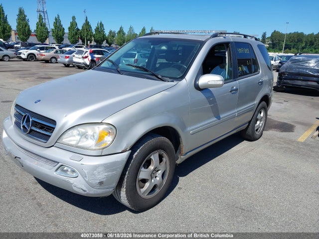 2002 Mercedes-benz Ml 500 მანქანა იყიდება აუქციონზე, vin: 4JGAB75E12A297901, აუქციონის ნომერი: 40073058