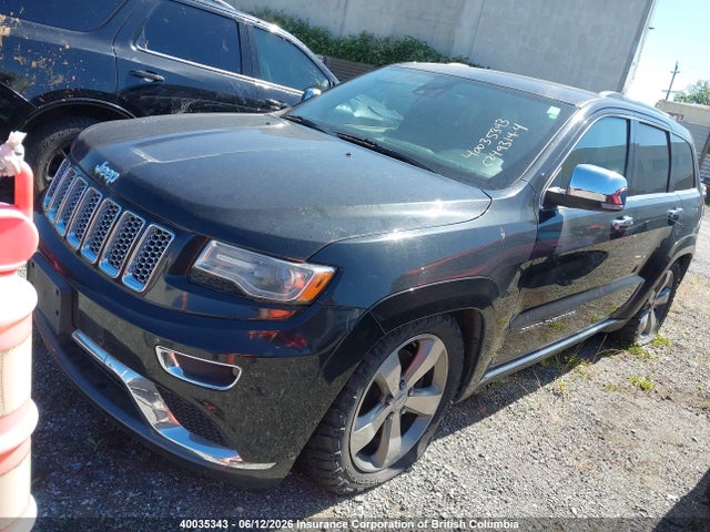 Aukcja sprzedaży 2014 Jeep Grand Cherokee Summit, vin: 1C4RJFJM0EC380522, numer aukcji: 40035343