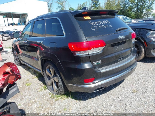 Aukcja sprzedaży 2014 Jeep Grand Cherokee Summit, vin: 1C4RJFJM0EC380522, numer aukcji: 40035343