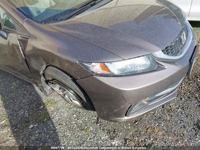 40067796 :رقم المزاد ، 2HGFB2F47DH027306 vin ، 2013 Honda Civic Lx مزاد بيع