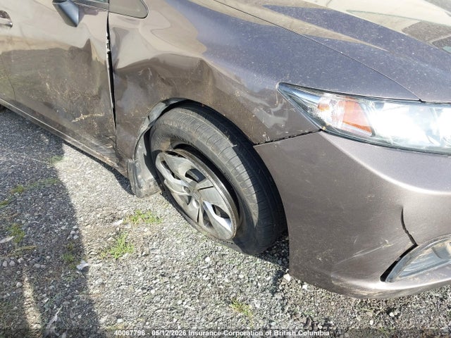 2013 Honda Civic Lx მანქანა იყიდება აუქციონზე, vin: 2HGFB2F47DH027306, აუქციონის ნომერი: 40067796
