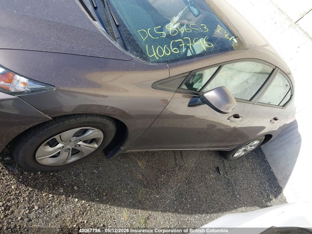 2013 Honda Civic Lx მანქანა იყიდება აუქციონზე, vin: 2HGFB2F47DH027306, აუქციონის ნომერი: 40067796