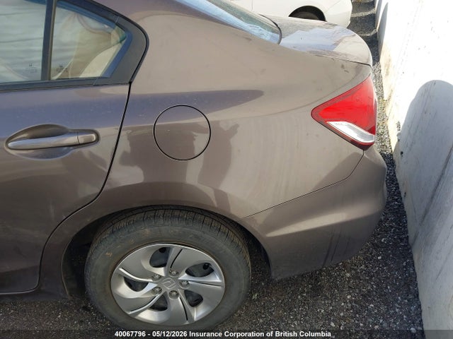 2013 Honda Civic Lx მანქანა იყიდება აუქციონზე, vin: 2HGFB2F47DH027306, აუქციონის ნომერი: 40067796