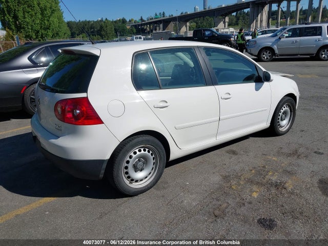 40073077 :رقم المزاد ، WVWDR71K97W259240 vin ، 2007 Volkswagen Rabbit مزاد بيع