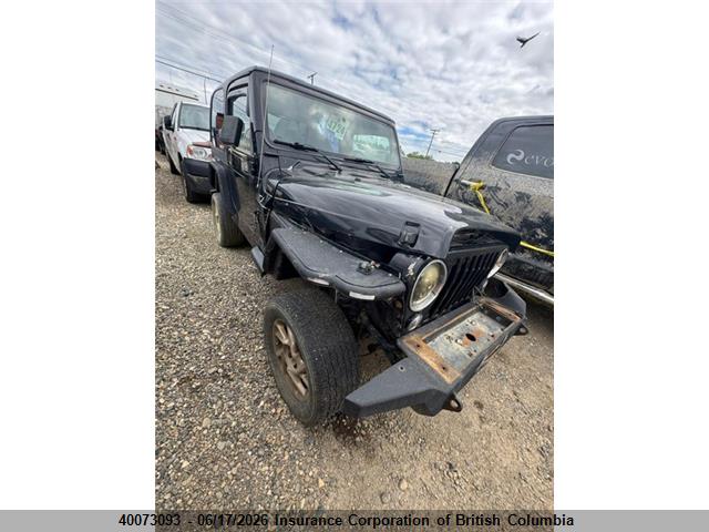 Продаж на аукціоні авто 2002 Jeep Tj, vin: 1J4FA49S02P755219, номер лоту: 40073093