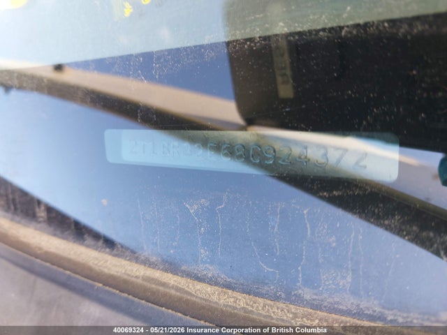 40069324 :رقم المزاد ، 2T1BR32E68C924372 vin ، 2008 Toyota Corolla Ce/le/s مزاد بيع