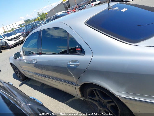 40073102 :رقم المزاد ، WDBNG75JX1A178634 vin ، 2001 Mercedes-benz S 500 مزاد بيع