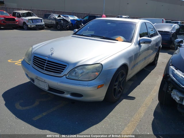 40073102 :رقم المزاد ، WDBNG75JX1A178634 vin ، 2001 Mercedes-benz S 500 مزاد بيع