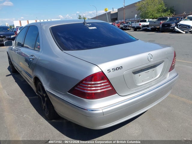 40073102 :رقم المزاد ، WDBNG75JX1A178634 vin ، 2001 Mercedes-benz S 500 مزاد بيع