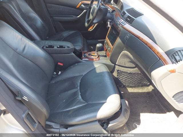 40073102 :رقم المزاد ، WDBNG75JX1A178634 vin ، 2001 Mercedes-benz S 500 مزاد بيع