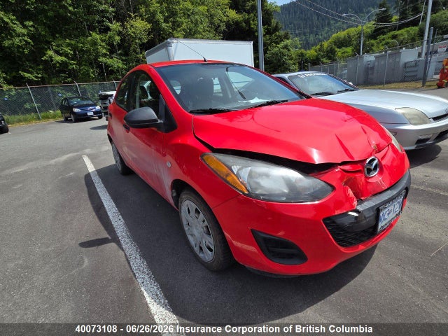 40073108 :رقم المزاد ، JM1DE1KY0D0164799 vin ، 2013 Mazda Mazda2 مزاد بيع