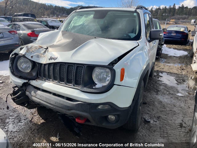 Aukcja sprzedaży 2021 Jeep Renegade Trailhawk, vin: ZACNJDC1XMPN36286, numer aukcji: 40073111