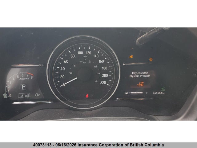 Продажа на аукционе авто 2019 Honda Hr-v, vin: 3CZRU6H21KM109341, номер лота: 40073113