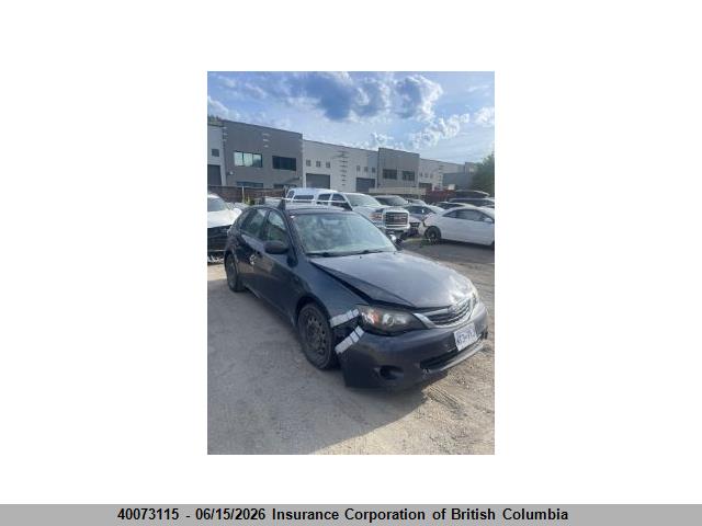 Продажа на аукционе авто 2008 Subaru Impreza 2.5i, vin: JF1GH61638H809234, номер лота: 40073115