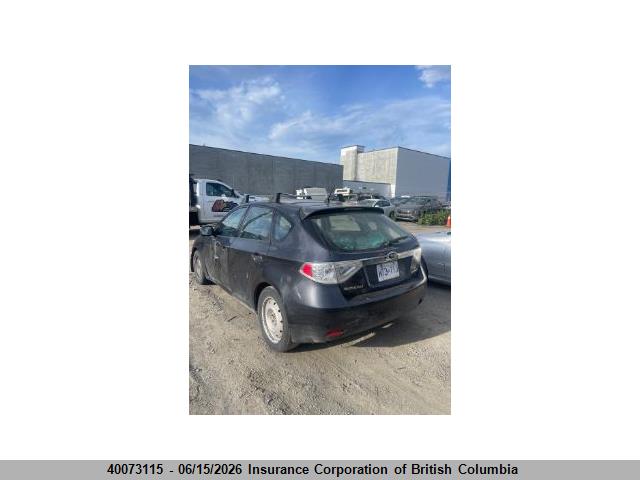 Продажа на аукционе авто 2008 Subaru Impreza 2.5i, vin: JF1GH61638H809234, номер лота: 40073115