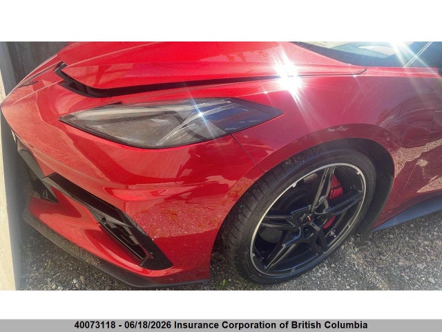 Продажа на аукционе авто 2023 Chevrolet Corvette Stingray 3lt, vin: 1G1YC3D41P5110733, номер лота: 40073118